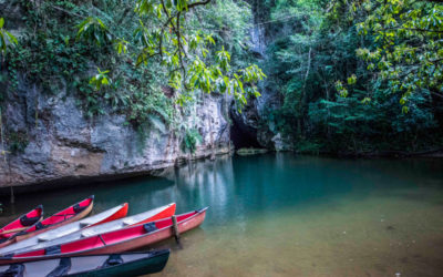 BARTON CREEK CAVE CANOEING